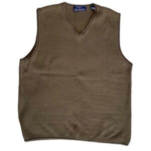 Vintage Men's Winter Vest - John AshFord - Size M - Classic Brown Style